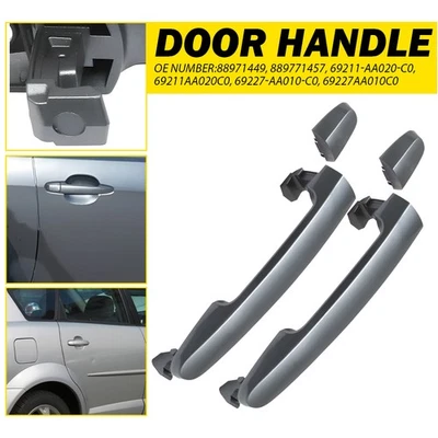 Manija de puerta exterior 2 piezas para Toyota Corolla Matrix RAV4 2003-2010 trasera derecha o derecha Foto 1 de 4