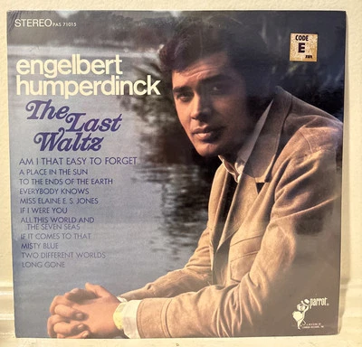 Engelbert Humperdinck Sealed 12” LP Record The Last Waltz 1967 Parrot PAS71015 - Image 1 of 3