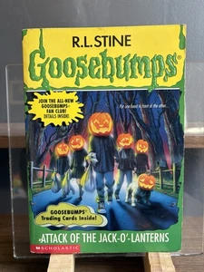 Goosebumps #48 Attack Of The Jack-O-Lanterns True 1st Print With Bookmark VG - Bild 1 von 8
