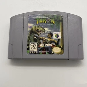 Turok Dinosaur Hunter Nintendo 64 N64 Authentic Cartridge Only - Picture 1 of 3