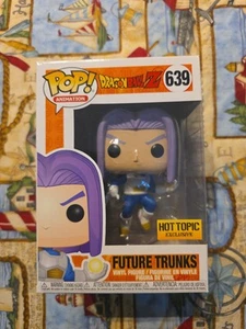 Funko Pop! Trunks Dbz Future #639 exclusivo de Hot Topic - Imagen 1 de 3