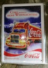 3 Blechschilder Set Coca-Cola  Weihnachtsedition 15 x 20 cm Truck Weihnachtsmann