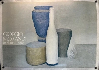 Giorgio Morandi 的 Le Nature Morte- 全新/旧货复古印刷品,意大利 1980 年代 — 第 1/4 张图片