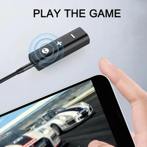 Bluetooth 5.0 Receiver For 3.5mm Jack Headphones Audio M7I Aux Adapter M4D4 - Picture 1 of 11