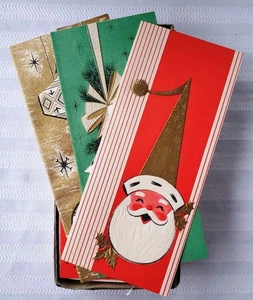 Caja de 25 tarjetas de Navidad vintage de Midcentury Brookline Designs - 11 diseños diferentes - Imagen 1 de 8