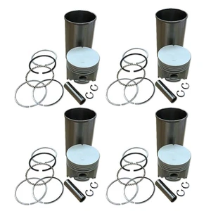 Sleeve and Piston Kit 4" Overbore Fits Ford 800 900 4000 4140 Tractors FPN6055A - Picture 1 of 6