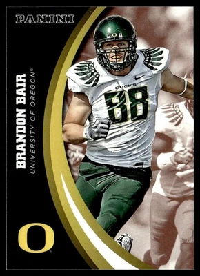 2015 Panini Oregon Team Collection Brandon Bair Rookie Oregon Ducks #12 - Image 1 of 2