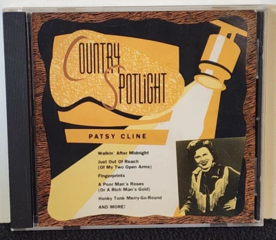 PATSY CLINE COUNTRY SPOTLIGHT CD COMPACT DISC TESTED — 第 1/3 张图片