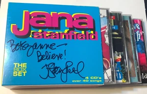 Jana Stanfield The Box Set 5x Cd Signed Autographed Brave Faith Im Not Lost I Am - Picture 1 of 11