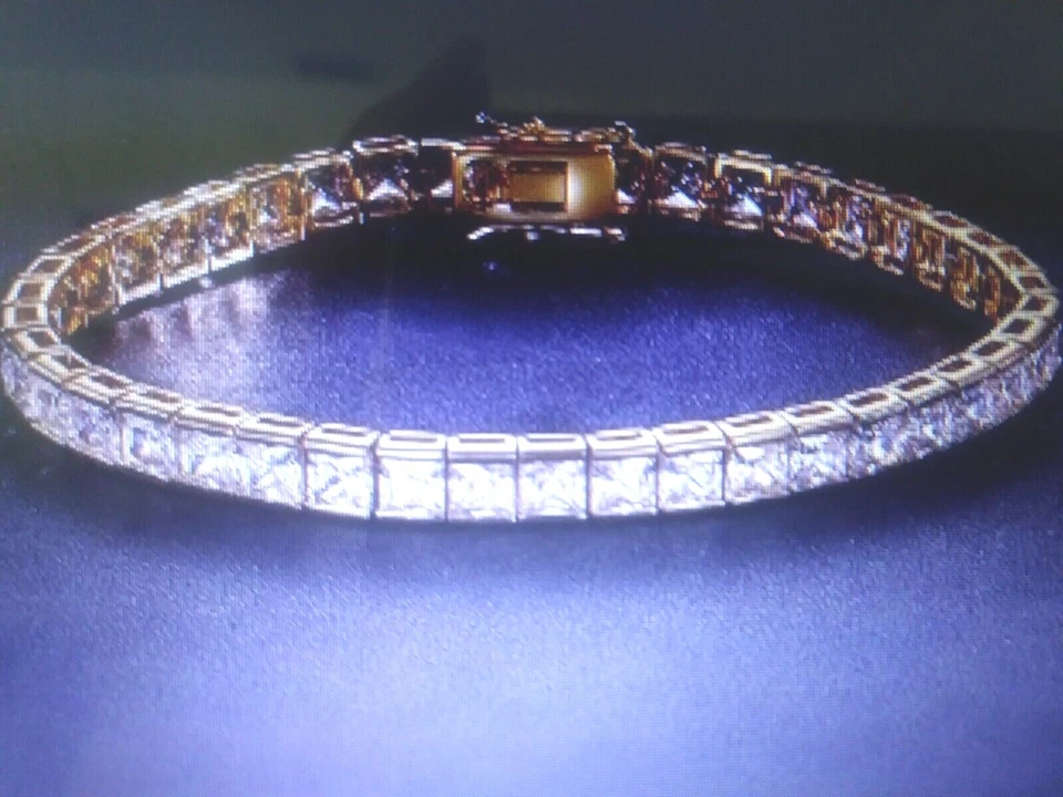 PULSERA TENIS PICK PRINCESS CHANNEL LAB CREADA S. DIAMANTES TALLA 6.5-7.5 + BONIFICACIÓN Foto 1 de 1