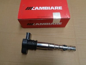NEW GENUINE CAMBIARE VE520178 IGNITION COIL AUDI A1 A2 A3 VW GOLF PASSAT TIGUAN - Picture 1 of 3