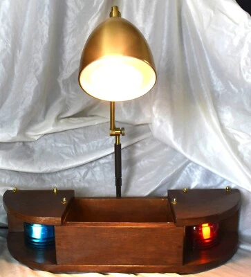 OCEAN VESSEL GREAT LAKES SHIPS Nautical LED DESK LAMP OCEAN SHIPS - Image 1 of 4