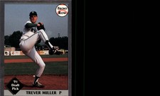 1991 Front Row Draft Picks Silver #7 Trever Miller