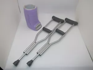American Girl 18" Doll Feel Better Kit F4055 My AG, Crutches and Cast - Picture 1 of 10