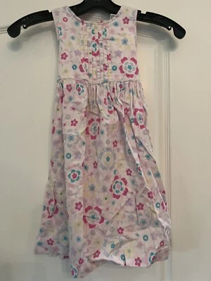 laura Ashley girls floral dress size 4 100% cotton - Image 1 of 4