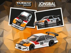 TOYOTA Sprinter Truneo AE86 - Widebody #86 - TRD - TARMAC 1:64 - Bild 1 von 6
