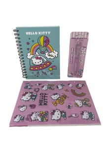 Notebook, pegatina y bolígrafo Hello Kitty de 8,5 pulgadas - Imagen 1 de 2
