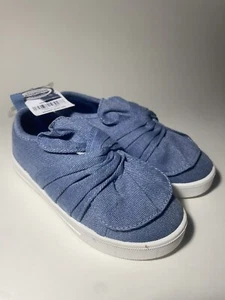 oshkosh b'gosh Slip On Sneaker Denim Girls Size Toddler 10 - Picture 1 of 6