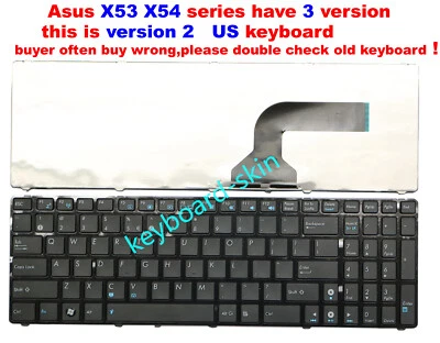 NEW for ASUS X54B X54C X54X K54C X54L X54H series laptop keyboard chiclet - Image 1 of 3