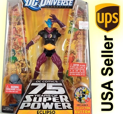 Sellado Eclipso DC Universe Classics Darkseid Baf Wave, Botón Coleccionista Foto 1 de 4