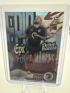 2024 Topps MLS Superstars Teemu Pukki EPIC PERFORMANCES #EP-22 - Picture 1 of 2