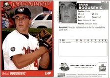 Brian Bogusevic 2005 Choice Tri-City ValleyCats #03 Card *AutographDen*