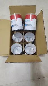 6 EMPTY CD-DVD SPINDLE CAKE 1 BOX STORAGE CONTAINER HOLD 100 DISCS EACH - Picture 1 of 2