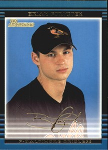 2002 Bowman Gold Baltimore Orioles Baseball Card #323 Brian Forystek