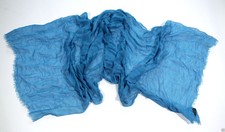 Neu Coccinelle großes schönes Tuch Schal Halstuch 195cm x 65cm Blau (129)