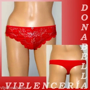 BENOTTI SEXY TANGA ENCAJE *ROJO/RED* Mod.125* Tallas/Sizes: M:38*M/L + REGALO - Imagen 1 de 3