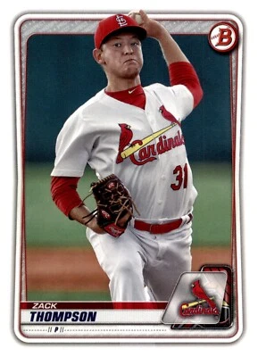 2020 Bowman - Prospects Zack Thompson #BP-6 (RC) - Image 1 of 2