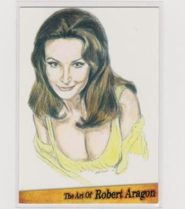 THE ART OF ROBERT ARAGON CLASSIC MONSTER COLLECTOR CARDS AUTOGRAPH FRANCINE YORK