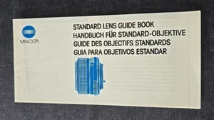 Minolta Standard Objektiv Anleitung - Bild 1 von 2