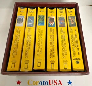 National Geographic Video: VHS Boxed Set of 6. Titel siehe Beschreibung - Bild 1 von 7