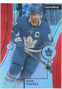 21-22 2021-22 Synergy John Tavares RED parallel #60-Leafs - Picture 1 of 1