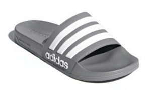 adidas Gray Slide Sandals for Men for 