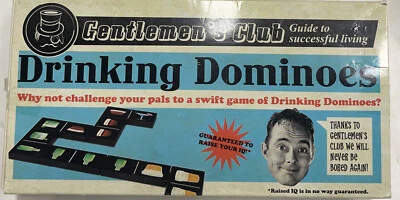 Pub Party Games Gentlemans Club Drinking Dominoes Challenge Paladone BB - Image 1 of 4