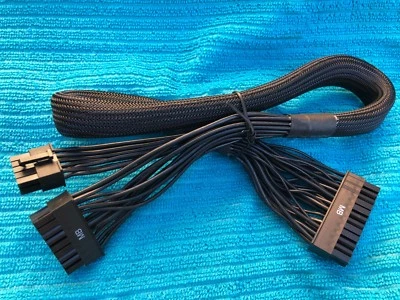 CABLE DE ALIMENTACIÓN PLACA MADRE EVGA SUPERNOVA 18 PINES + 10 PINES a 24 PIN para B2, P2, G5 Foto 1 de 4
