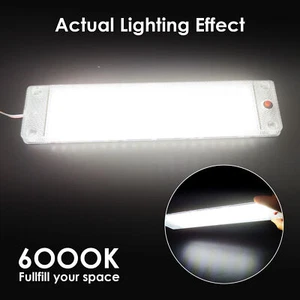 4Pack 12V 108 LED RV Ceiling Dome Light Bar Interior Lighting for Trailer Camper - Picture 1 of 13