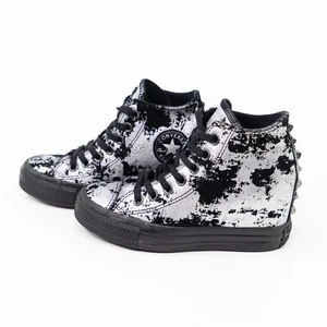 Converse Chuck Taylor All Star Lux Hidden Wedge Spike Nieten Y2K Punk Goth 5 - Bild 1 von 10