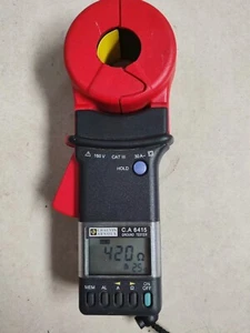 Probador de resistencia CHAUVIN ARNOUX C.A 6415 usado 1 pieza por Fedex o DHL #N817P YF - Imagen 1 de 2