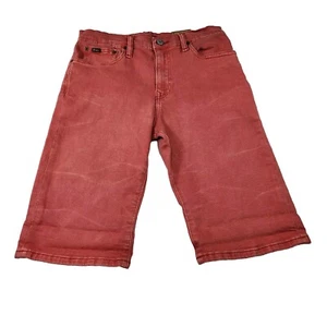 Polo Ralph Lauren Size 16 Slim Shorts Big Boy's classics Red Denim NWT (20) - Picture 1 of 9