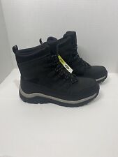 NEW With Tags All in Motion Men's Rowan Waterproof Winter Boots Black Size 11
