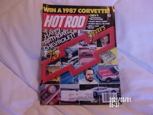 Vtg 7 Hot Rod Magazines 1986 1987 4 Bangers C Chevy Supercars Swimsuit Issue - Bild 1 von 7