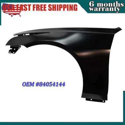 Крыло для седана Cadillac CTS 2014-2019 годов выпуска переднее левое / со стороны водителя из грунтованной стали - Изображение 1 из 4