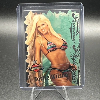 Torrie Wilson 2004 Fleer WWE Divine Divas 2005 #8 Inserto Raro FP Femme Physique Foto 1 de 2