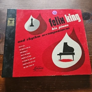 FELIX KING - VIER (4) DISC SET - 78 RPM - PIANO AND RHYTHM - LONDON LABEL - Bild 1 von 3