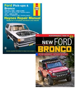 Ford Bronco Performance Modifications Pick-ups 80-96 Manual 2 Book Set - Picture 1 of 3
