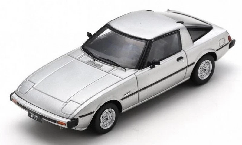 MAZDA SAVANNA RX-7 1978-85 SILVER RESIN 1 43 Schuco Auto Stradali Modellino Nuov