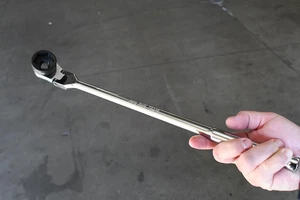 Astro Tools Chiave a cricchetto a bussola nano testa flessibile lunga 18" 22 mm #78218 - Foto 1 di 7